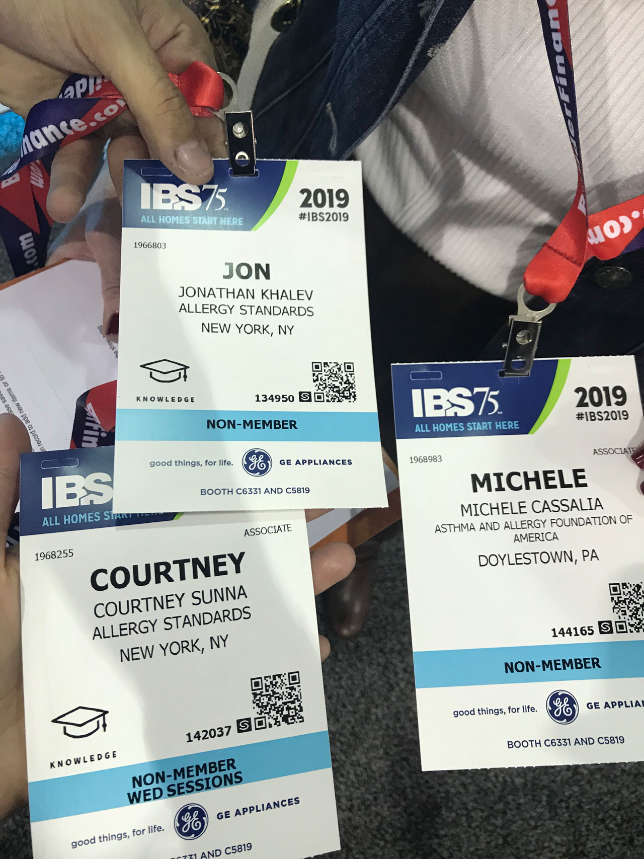 US Certification Program team at Building Shows IBS and KBIS 2019