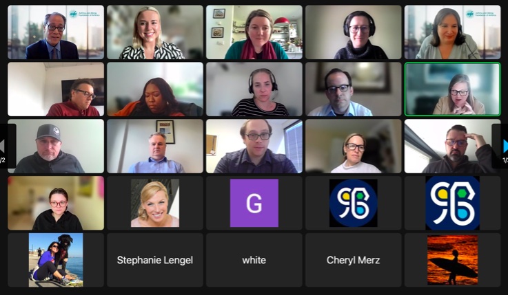 Screenshot client town hall Q1 2024