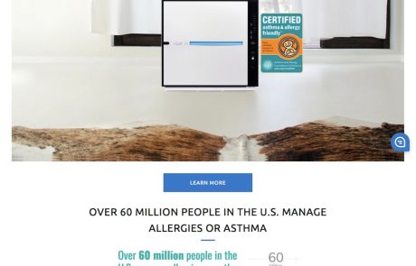 Rabbit Air Landing Page