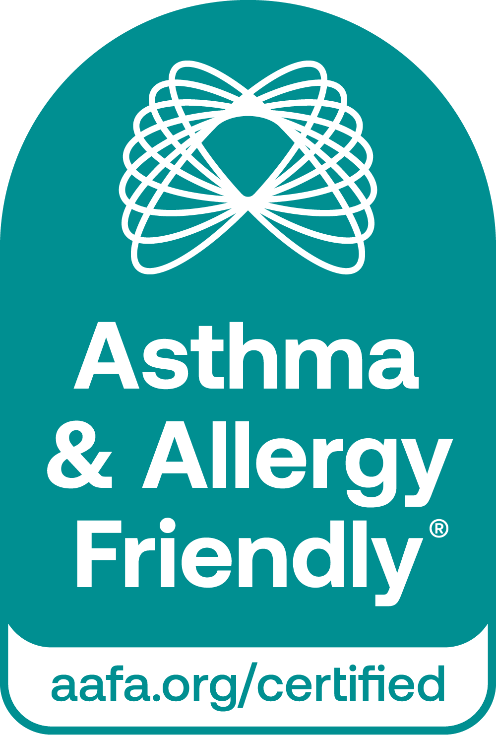 Certified Asthma & Allergy Friendly® logo