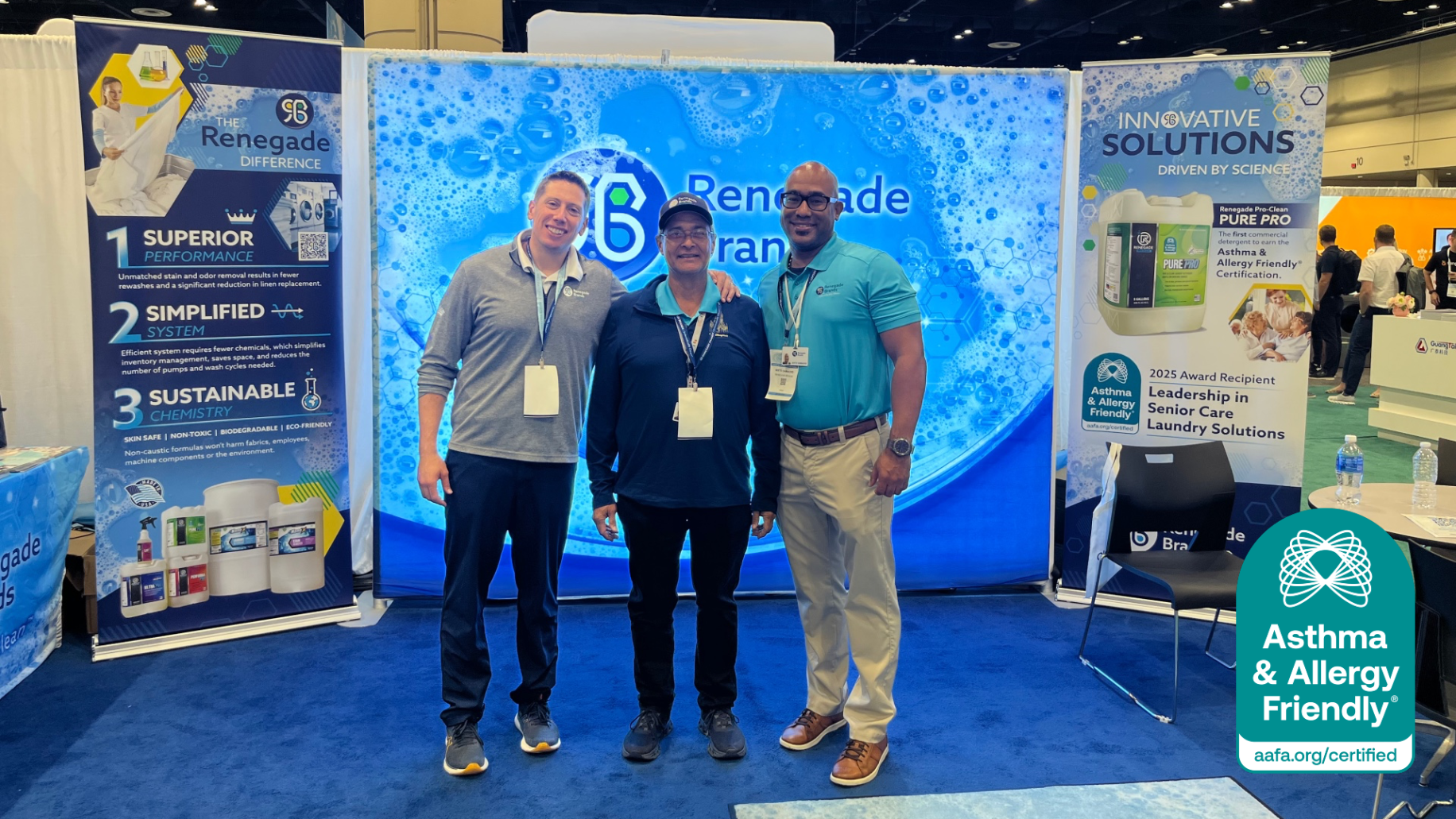 Renegade Brands Showcase Certified Detergents at the Clean Show 2025